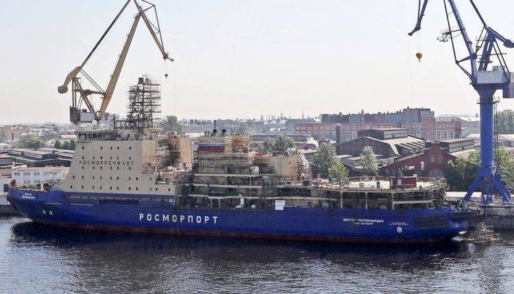 Ледокол «Виктор Черномырдин» пройдет ледовые испытания весной 2020 года - newtvnews.ru - Санкт-Петербург