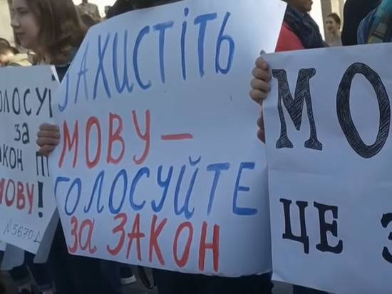 Владимир Зеленский - Петр Порошенко - На Украине вступил в силу закон о государственном языке - newtvnews.ru - Украина