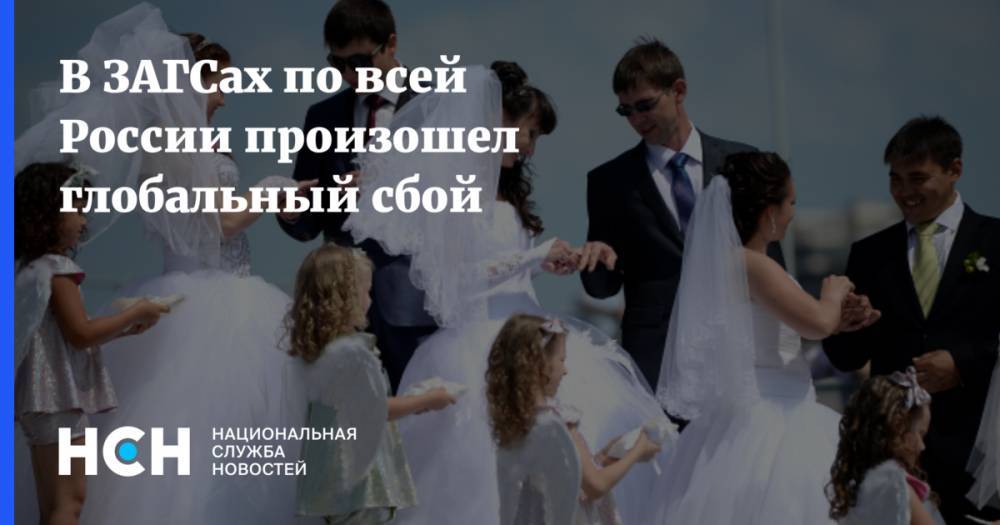 Владимир Путин - В ЗАГСах по всей России произошел глобальный сбой - nsn.fm - Россия - Екатеринбург - Ульяновск - Казань - Ростов-На-Дону - Пермский край - Новочеркасск