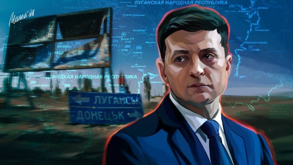 Владимир Зеленский - Евгений Мураев - Жители ДНР и ЛНР выступили за прямой диалог Донбасса с Зеленским - riafan.ru - Россия - Украина - Киев - обл. Донецкая - ДНР - Донецк - ЛНР