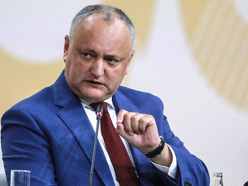 Игорь Додон - Молдавия отказалась от вступления в Евросоюз - news.ru - Молдавия