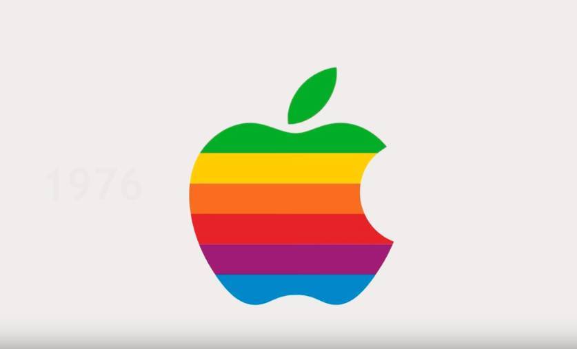 Исаак Ньютон - Стив Джобс - Apple может вернуться к использованию легендарного радужного яблока - newinform.com