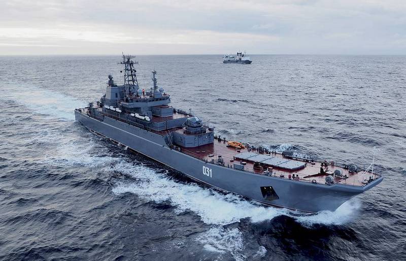 БДК Северного флота отработает снабжение военных баз на всем Севморпути - topwar.ru - Россия - Польша - Гданьск - Североморск