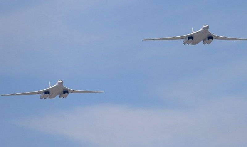 Пара российских стратегов Ту-160 пролетела над Балтикой - topwar.ru - Швеция - Финляндия - Дания