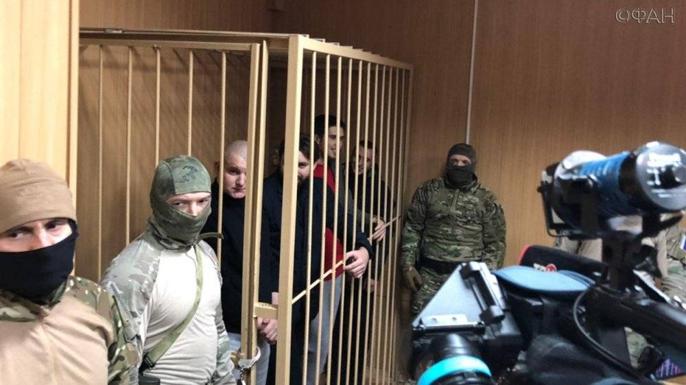 Суд Москвы продлил арест 13 украинским морякам - riafan.ru - Москва - Россия - Украина - Никополь - Бердянск