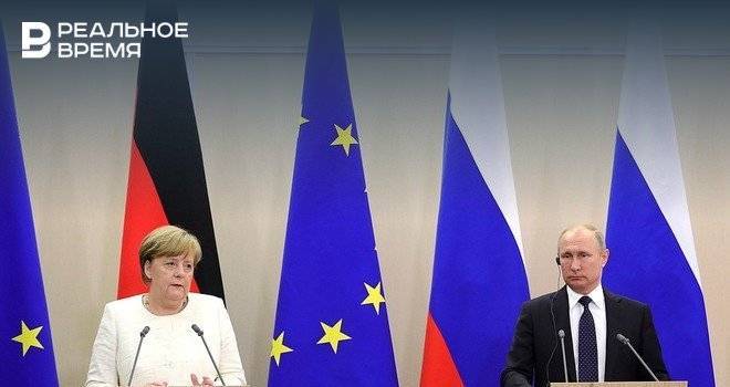 Владимир Путин - Ангела Меркель - Путин поздравил Меркель с 65-летним юбилеем - realnoevremya.ru - Россия - Германия