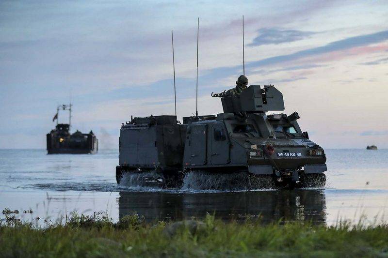 Британская морская пехота не смогла "отбить" остров у эстонских ополченцев - topwar.ru - Эстония