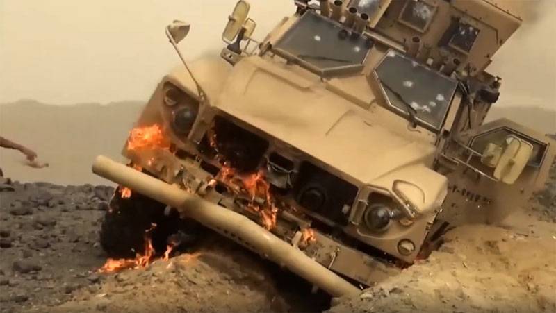 Бронемашина Oshkosh M-ATV не смогла противостоять пулемётному огню хуситов - topwar.ru - США - Узбекистан - Польша - Саудовская Аравия - Эмираты - Йемен