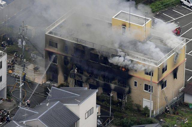 В ходе пожара на студии аниме в Японии погиб один человек - aif.ru - Япония - Киото