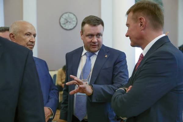 Николай Любимов - Михаил Мясникович - Валентина Матвиенко - Николай Любимов принял участие в обсуждении перспектив межрегионального сотрудничества | РИА «7 новостей» - 7info.ru - Россия - Санкт-Петербург - Белоруссия - Рязанская обл.