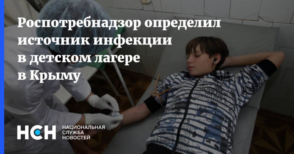 Роспотребнадзор определил источник инфекции в детском лагере в Крыму - nsn.fm - Москва - Крым - Евпатория