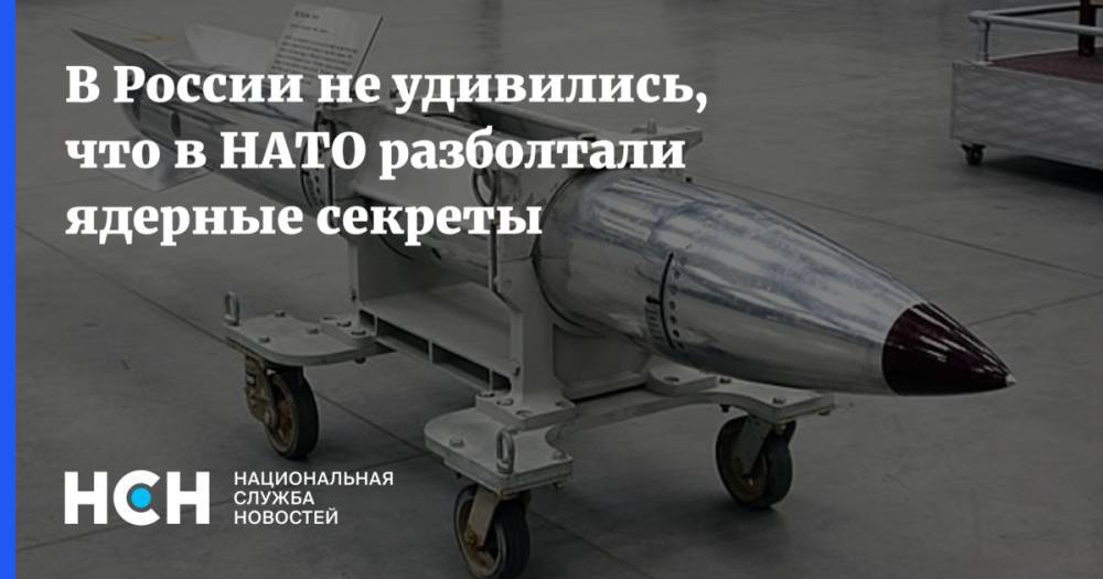 Константин Сивков - В России не удивились, что в НАТО разболтали ядерные секреты - nsn.fm - Россия - США - Бельгия - Италия - Турция - Германия - Washington - Голландия