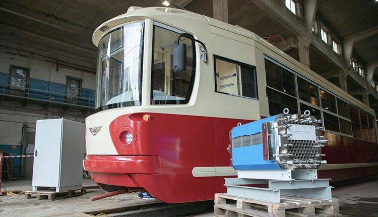 В Петербурге представили макет трамвая на водородном топливе - newtvnews.ru - Китай - Санкт-Петербург - р-н. Московский