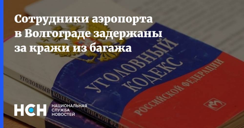 Ирина Волк - Сотрудники аэропорта в Волгограде задержаны за кражи из багажа - nsn.fm - Россия - Волгоград