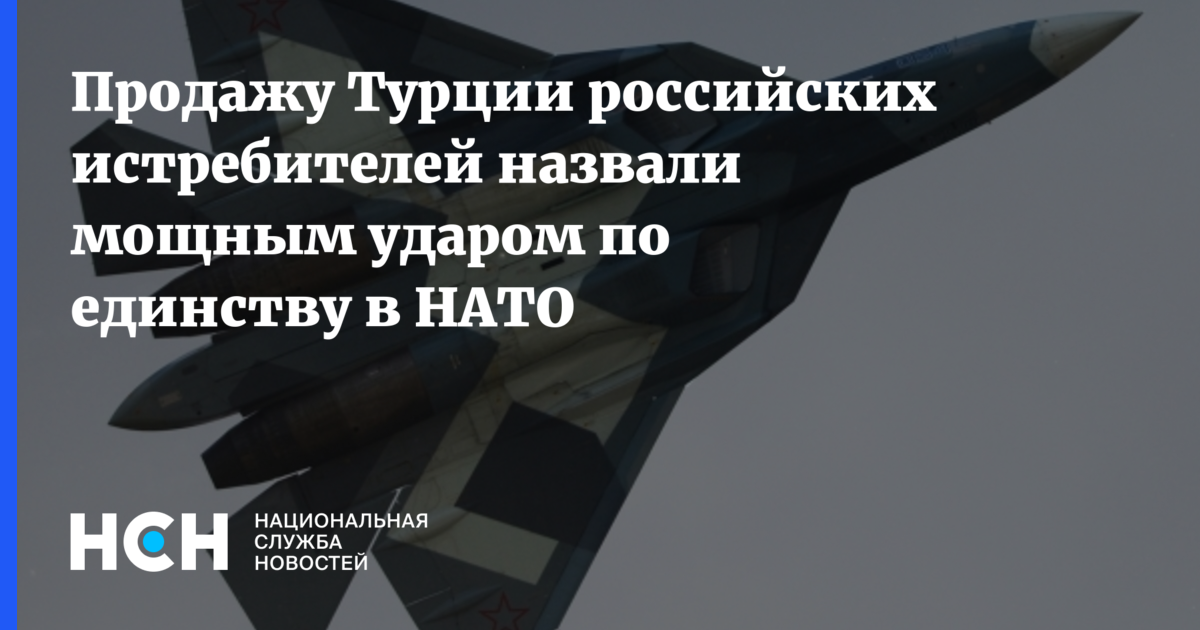 Сергей Чемезов - Владимир Васильев - Исмаил Демир - Продажу Турции российских истребителей назвали мощным ударом по единству в НАТО - nsn.fm - Москва - Россия - США - Вашингтон - Турция - Канада - Анкара