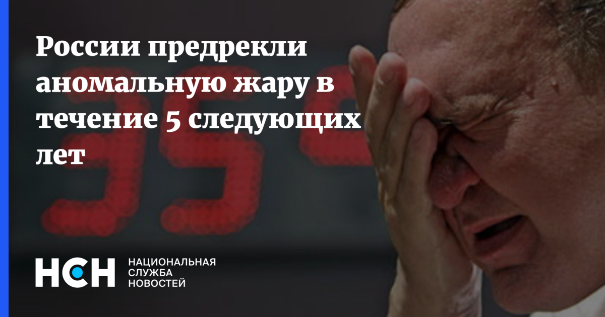 Александр Чернокульский - России предрекли аномальную жару в течение 5 следующих лет - nsn.fm - Россия
