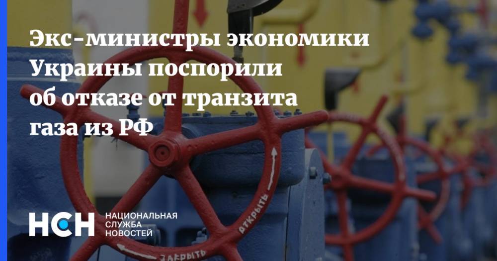 Виктор Суслов - Экс-министры экономики Украины поспорили об отказе от транзита газа из РФ - nsn.fm - Москва - Россия - Украина - Киев