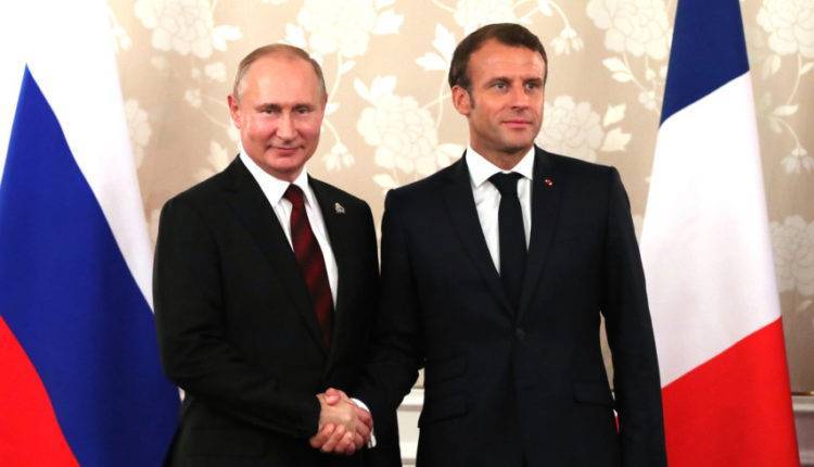 Владимир Зеленский - Владимир Путин - Путин и Макрон договорились активизировать работу в «нормандском формате» - newtvnews.ru - Москва - Россия - Украина - Германия - Франция - Париж