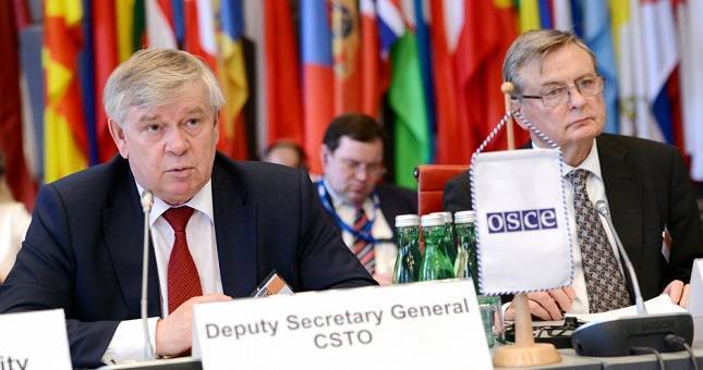Олег Кравченко - ОДКБ и ОБСЕ обсудили сотрудничество в Центрально-Азиатском регионе - dialog.tj - Россия - Таджикистан - Афганистан - Вена