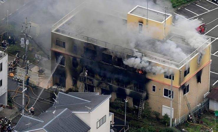 «Умри!» Число жертв поджигателя аниме-студии в Японии возросло до 33 - gomel.today - Япония - Киото