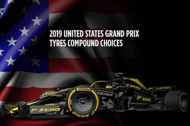 В Pirelli назвали составы для Гран При США - все новости Формулы 1 2019 - f1news.ru - Австрия - Россия - Китай - США - Англия - Бельгия - Италия - Австралия - Германия - Франция - Япония - Мексика - Венгрия - Испания - Канада - Монако - Азербайджан - Сингапур - Бахрейн