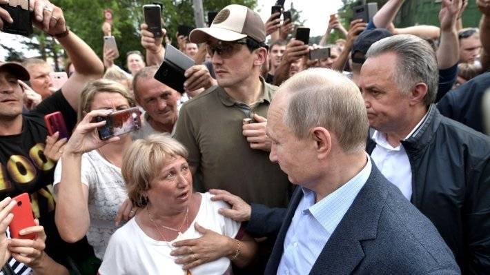 Владимир Путин - Путин недоволен ликвидацией  последствий наводнения в Приангарье - polit.info - Россия - Иркутская обл. - Братск - район Приангарья