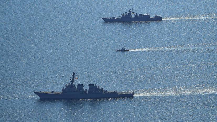Черноморский флот России следит за учениями НАТО Sea Breeze - russian.rt.com - Россия - США - Одесса - Черное Море