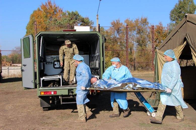ООС: Под обстрел боевиков попали медики-волонтеры - ghall.com.ua - Украина - обл. Донецкая - Покровск