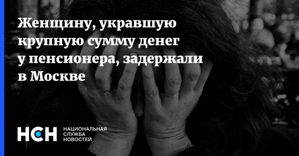 Ирина Волк - Женщину, укравшую крупную сумму денег у пенсионера, задержали в Москве - nsn.fm - Россия - Московская обл.