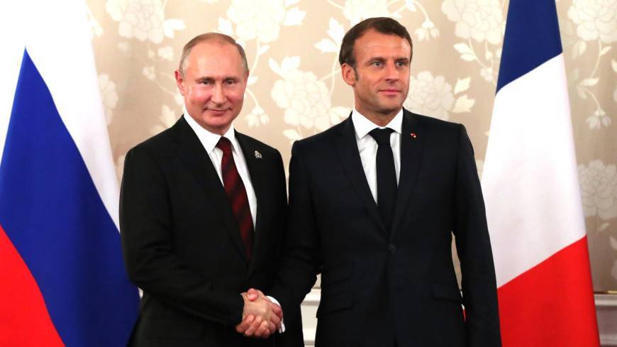 Владимир Зеленский - Владимир Путин - Путин и Макрон договорились активизировать работу в «нормандском формате» - mir24.tv - Москва - Россия - Украина - Германия - Франция - Париж