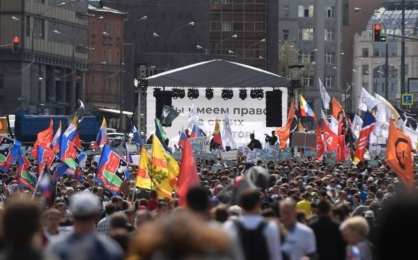 Элла Памфилова - В Москве завершился согласованный митинг за допуск независимых кандидатов - govoritmoskva.ru - Москва - Россия - Москва