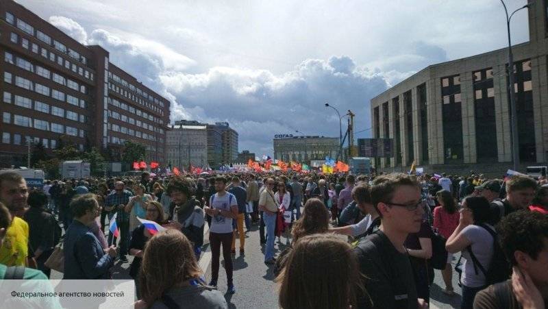 Владимир Соловьев - МВД сообщило, сколько людей собрал митинг на проспекте Сахарова в Москве - politros.com - Москва - Москва