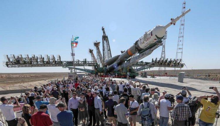 Лука Пармитано - Александр Скворцов - Эндрю Морган - Алексей Овчинин - Ракета с кораблем «Союз МС-13» стартовала с космодрома Байконур - newtvnews.ru - Россия - США