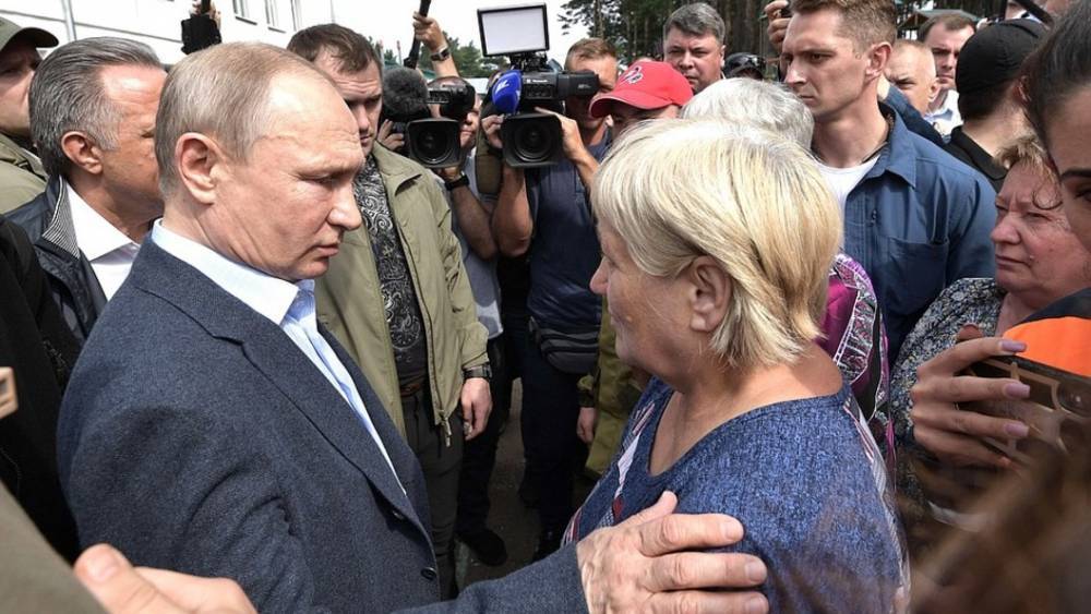 Владимир Путин - "Выдали тысячу рублей, чтобы не умерла с голоду": Путин одним "русским словом" ответил на проблему Тулуна - tsargrad.tv - Иркутская обл.