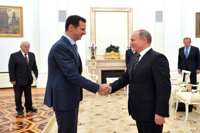 Владимир Путин - Дмитрий Медведев - Башар Асад - Главы РФ и САР поздравили друг друга с 75-летием дипломатических отношений - aif.ru - Россия - США - Сирия