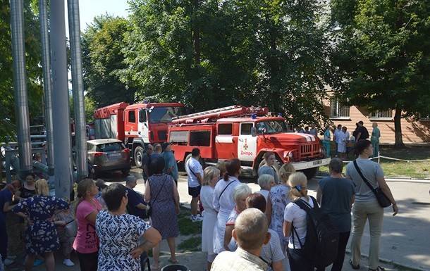 В Днепре вспыхнул пожар на избирательном участке - ru.slovoidilo.ua - Днепр