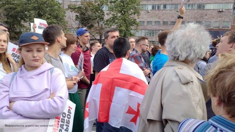 Митинг на Сахарова стал очередным фрик-шоу с украинским привкусом - politros.com - Москва - Украина - Грузия - Москва