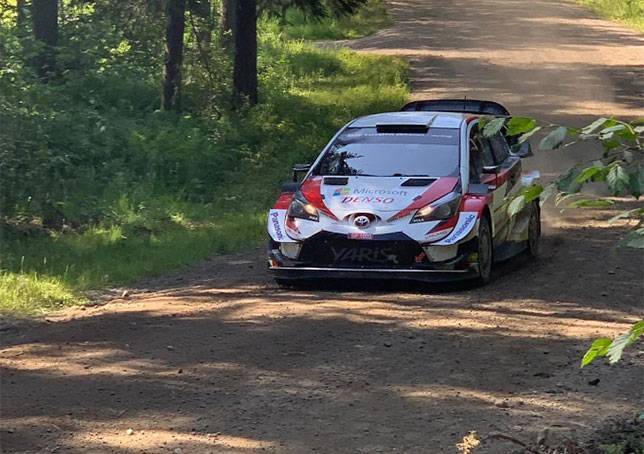 Видео: Валттери Боттас за рулём раллийной Toyota - все новости Формулы 1 2019 - f1news.ru - Финляндия