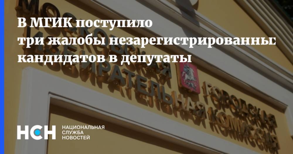 Валентин Горбунов - Алексей Венедиктов - В МГИК поступило три жалобы незарегистрированных кандидатов в депутаты - nsn.fm - Москва