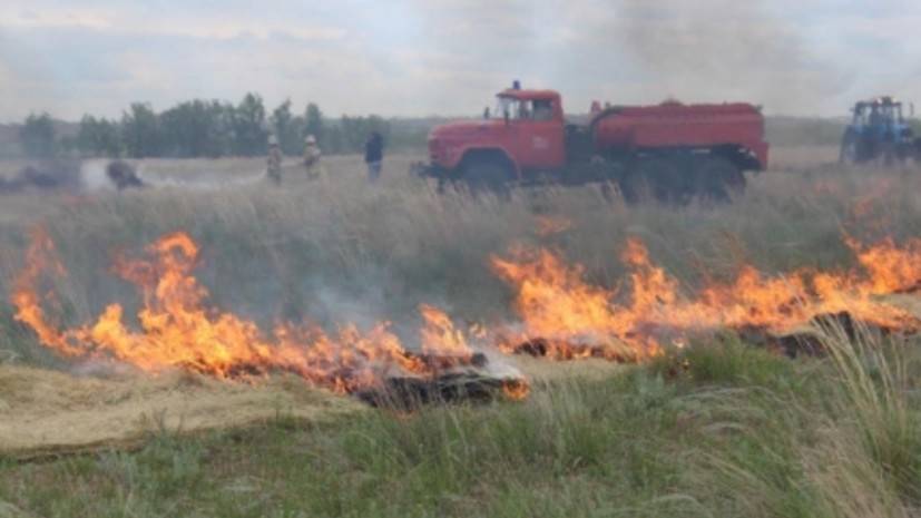 Посёлок в Оренбуржье подготовлен к эвакуации из-за горения травы — РТ на русском - russian.rt.com - Россия - Казахстан - Оренбургская обл.