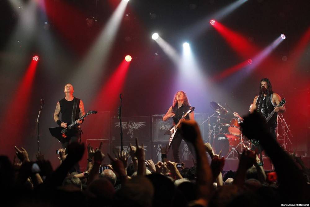 Metallica на концерте в Москве спела "Группу крови" на русском языке - svoboda.org - Москва - Норвегия - Россия - США - Швеция - Чехия
