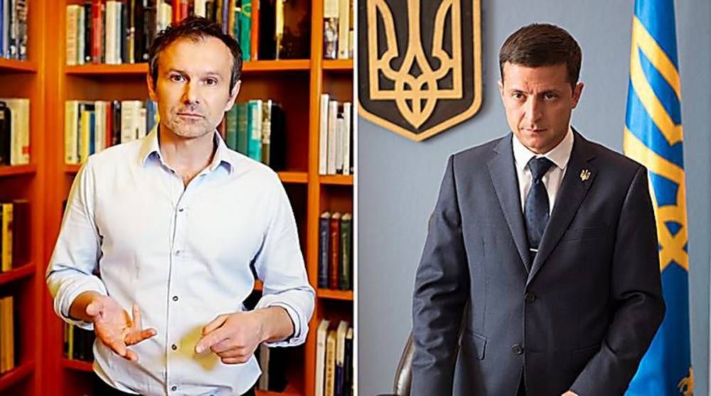 Владимир Зеленский - Святослав Вакарчук - Владимир Соловьев - В Москве жёстко отчитали Зеленского за союз с Вакарчуком - politnavigator.net - Россия