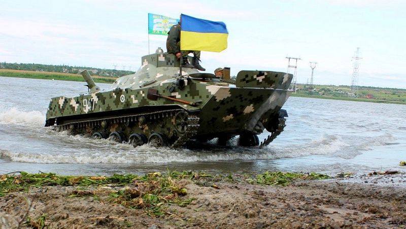 Михаил Забродский - БМД с тремя украинскими десантниками утонула на учениях ВСУ - topwar.ru - Украина - ДНР - Львовская обл.