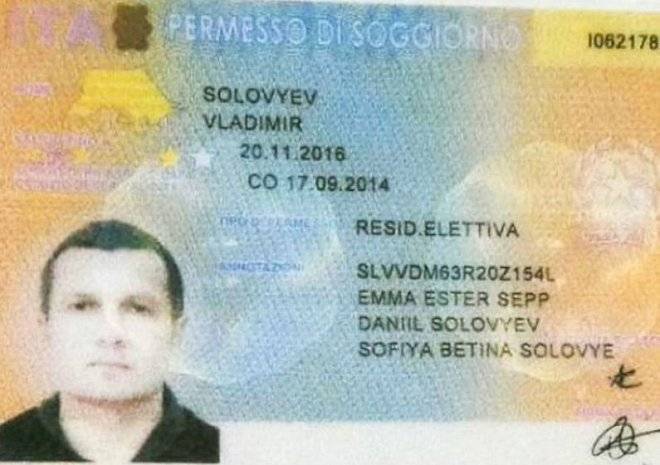 Алексей Навальный - Владимир Соловьев - Навальный обнаружил у телеведущего Соловьева вид на жительство в Италии - ya62.ru - Италия