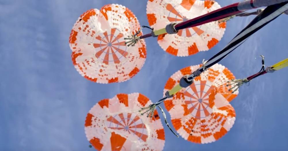 Как испытывают парашюты для&nbsp;космических кораблей: видео - popmech.ru - Будущее