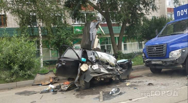 В Канаше на "девятке" разбились два брата - pg21.ru - респ. Чувашия