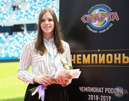 Доигровщица Ольга Шашкина продлила контракт со&nbsp;«Спартой» - vgoroden.ru - Череповец