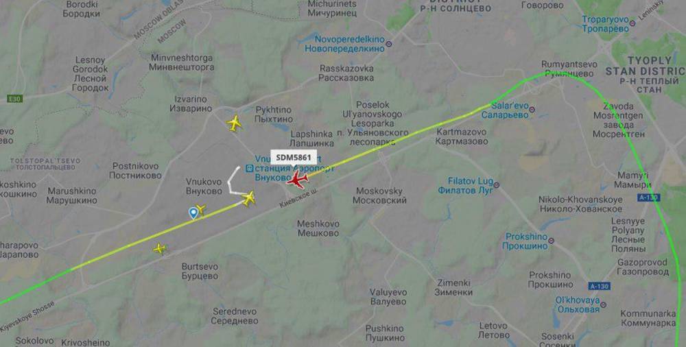 Самолет Москва – Анталья вернулся во Внуково - m24.ru - Москва - Россия - Турция - Рига