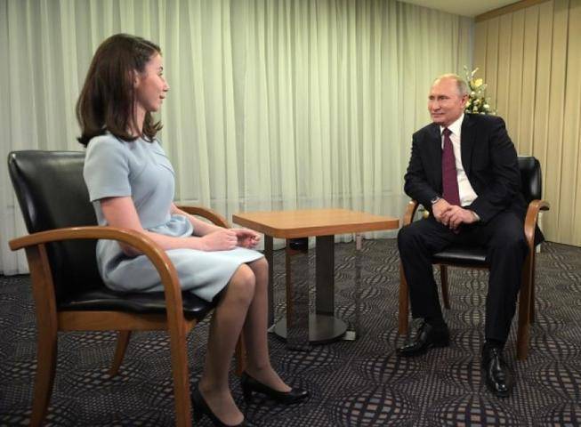 Владимир Путин - Маргарита Симоньян - Девушка, взявшая интервью у Путина, завоевала 5 медалей на Спартакиаде - vm.ru - Россия