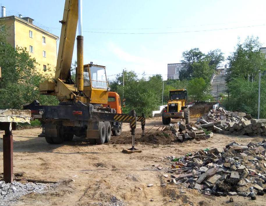 В Улан-Удэ перекопали площадь Славы - infpol.ru - Улан-Удэ - Благоустройство